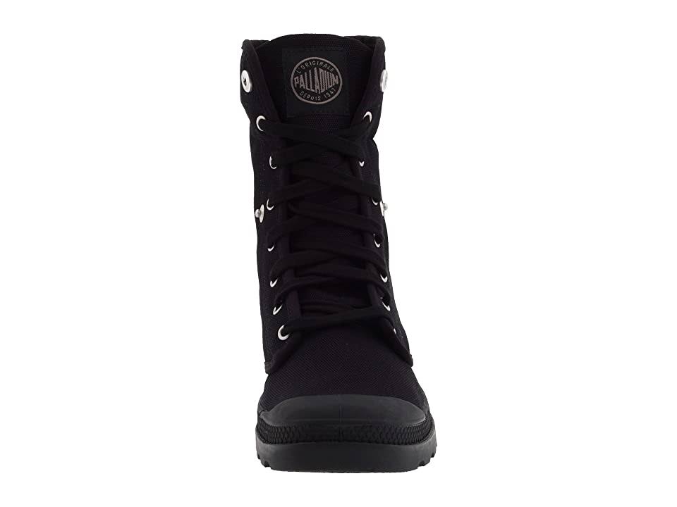 Black Canvas Shoes Q605