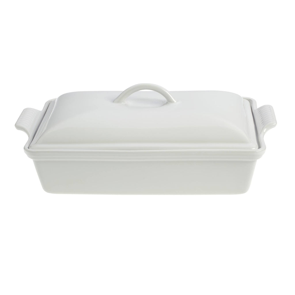 Heritage Stoneware Covered Rectangular Casserole, 4-Quart S37170