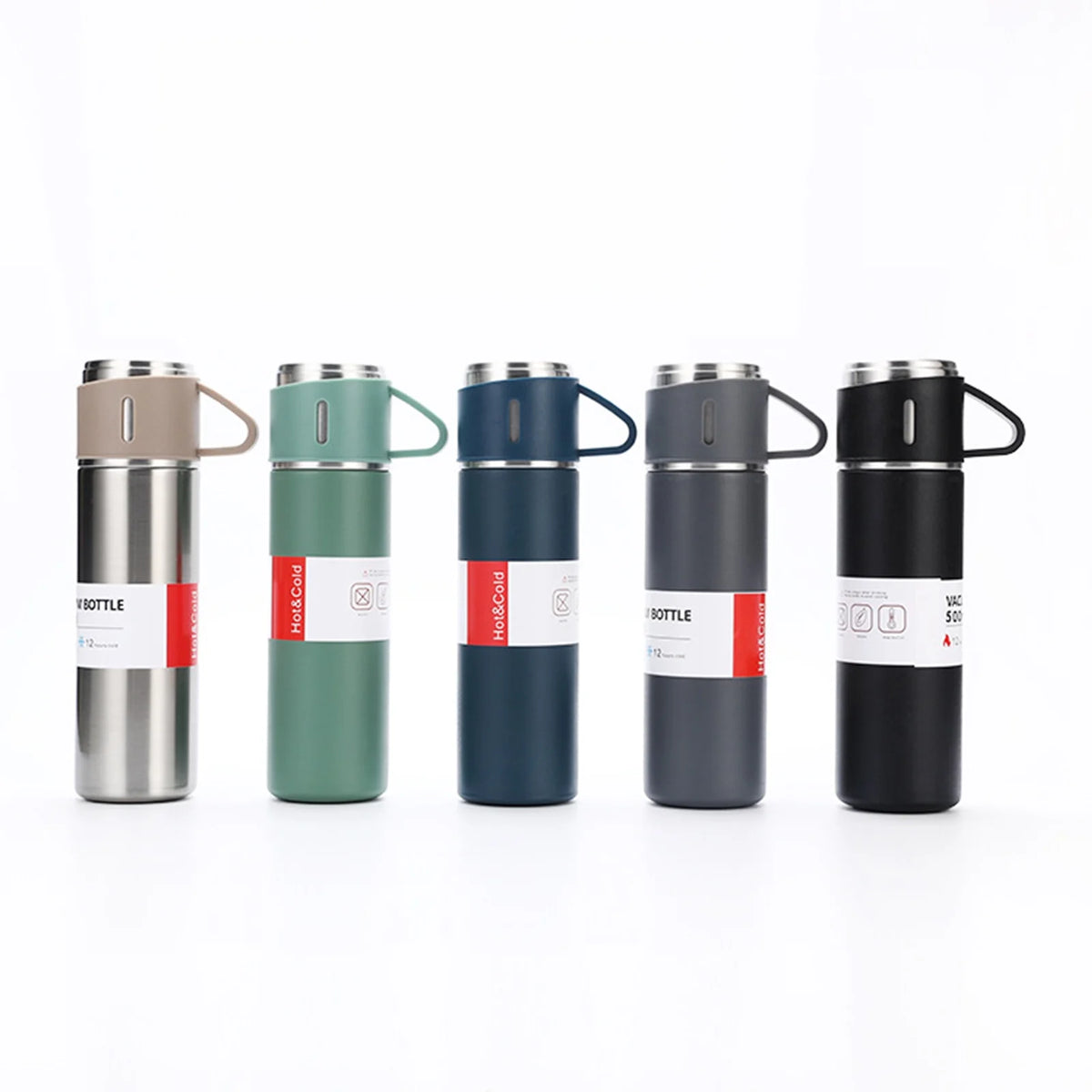 Insulated Stainless Steel Thermos Bottle 500L X782