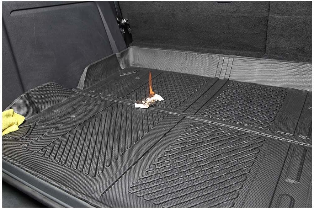 All Weather Rear Cargo Trunk Floor Mat Pack of 2 W75371