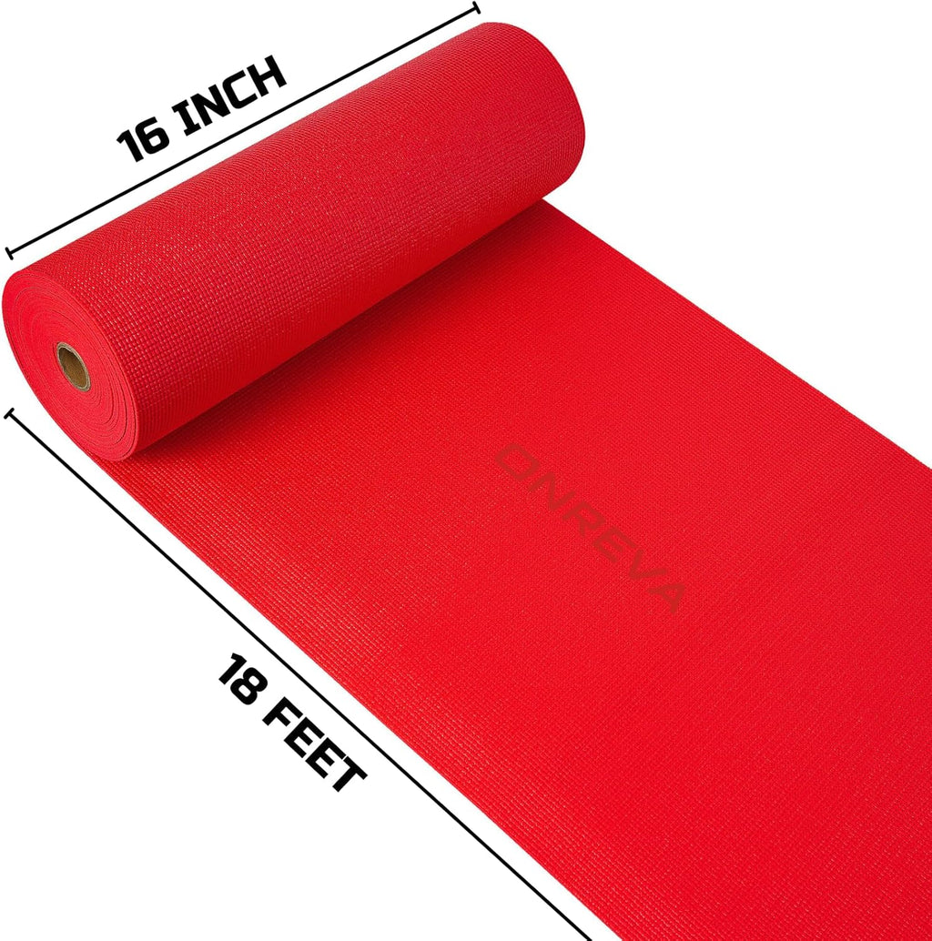 Red Non-Slip Heavy Duty Tool Box Liner 16 inch Wide x 18 ft O212
