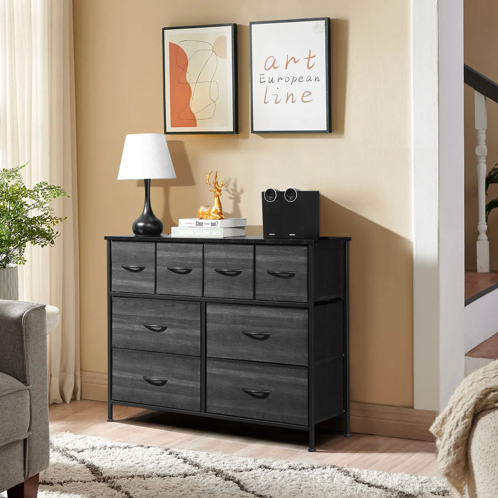 8 Drawer Fabric Storage Dresser X963042