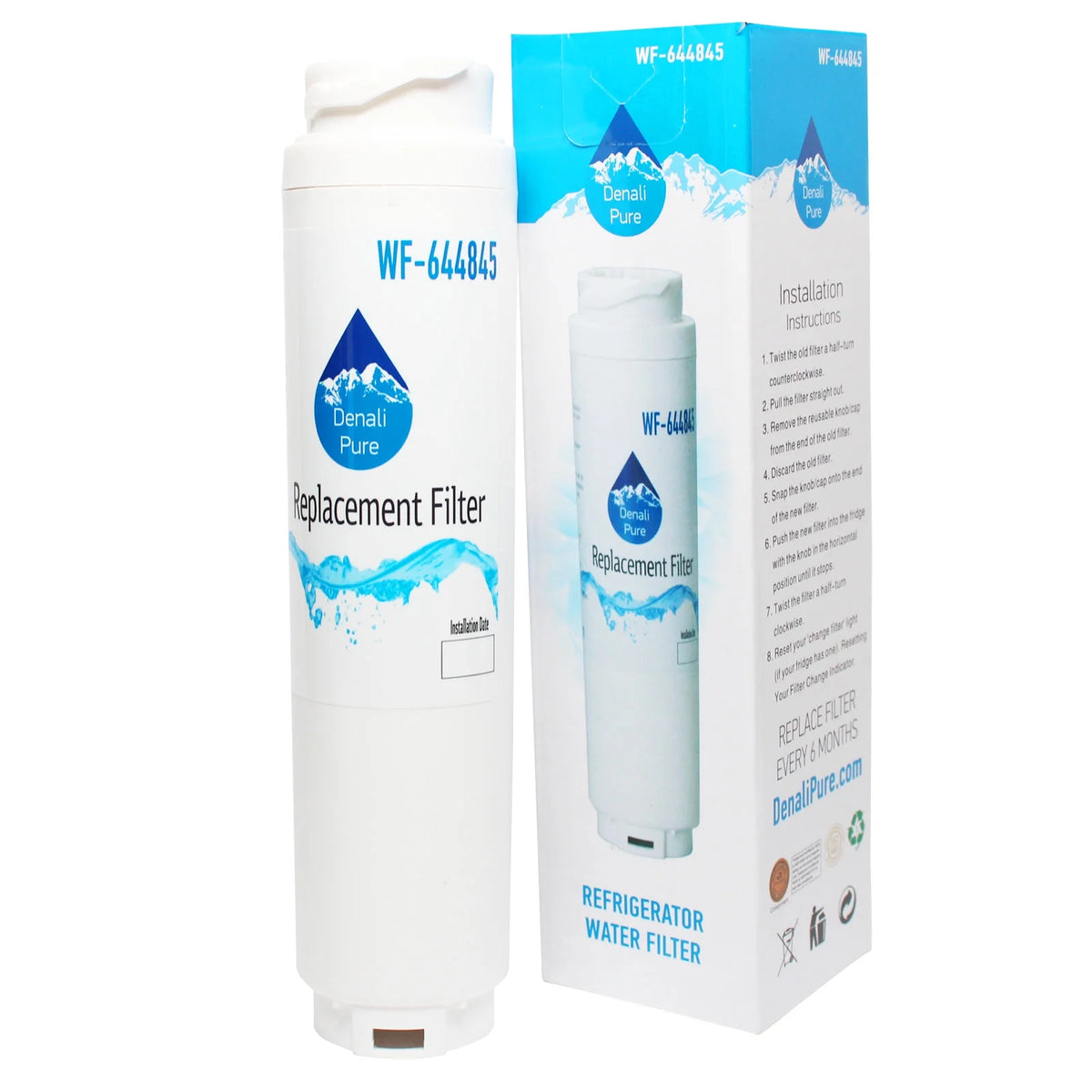 5-Pack Replacement Refrigerator Water Filter Cartridge X51709