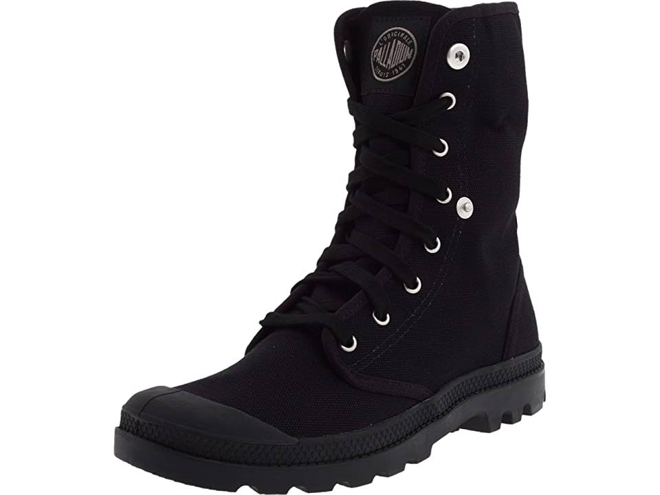 Black Canvas Shoes Q605