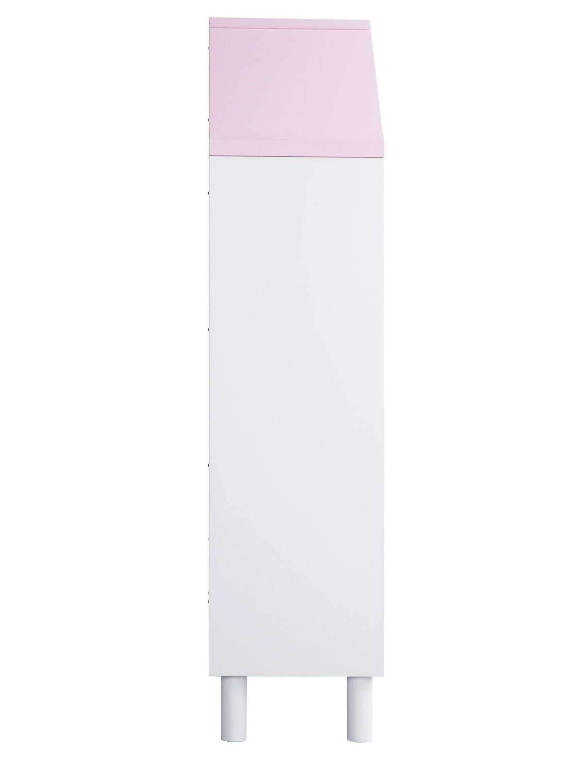 White Pink Wood Bookcase S439775