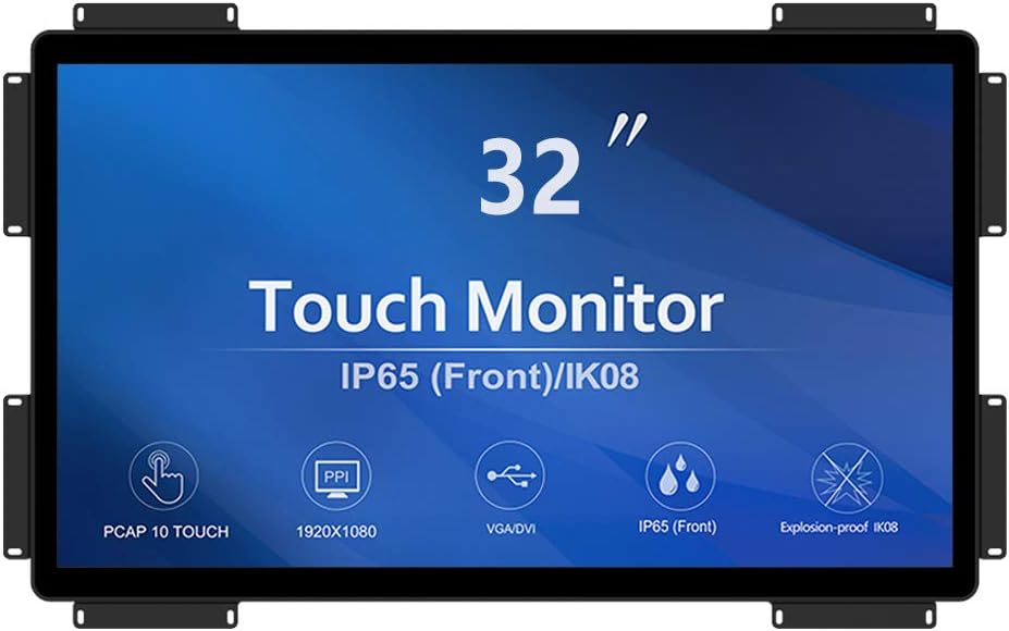 32 inch 10 Points PCAP Open Frame Touch Screen Monitor F746