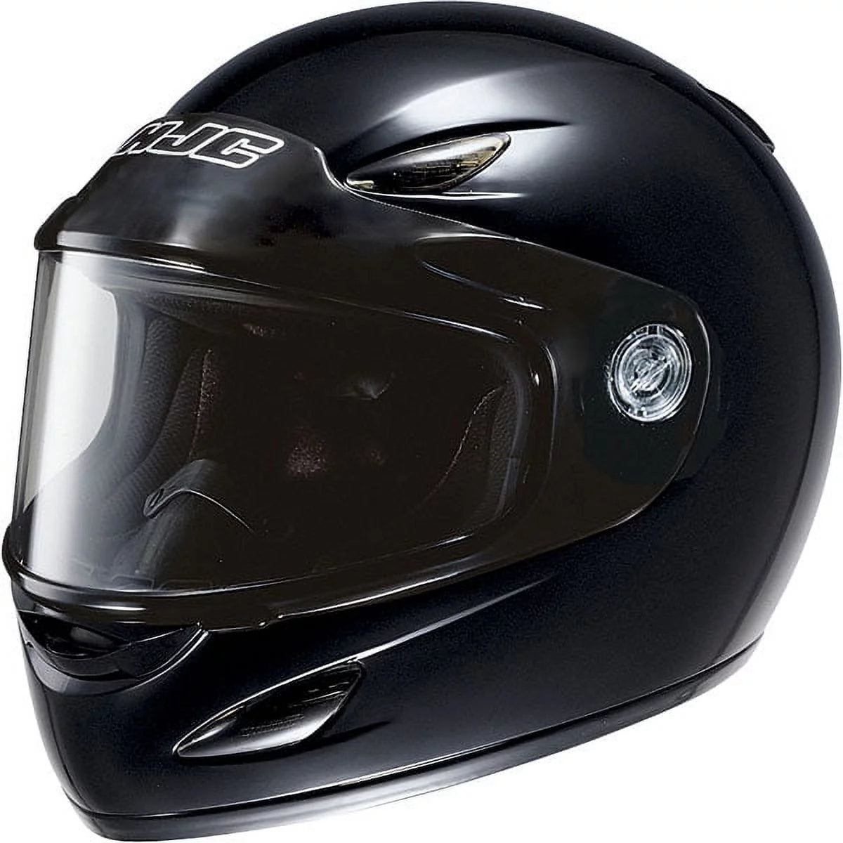 Youth Snow Helmet Gloss Black SM Z718
