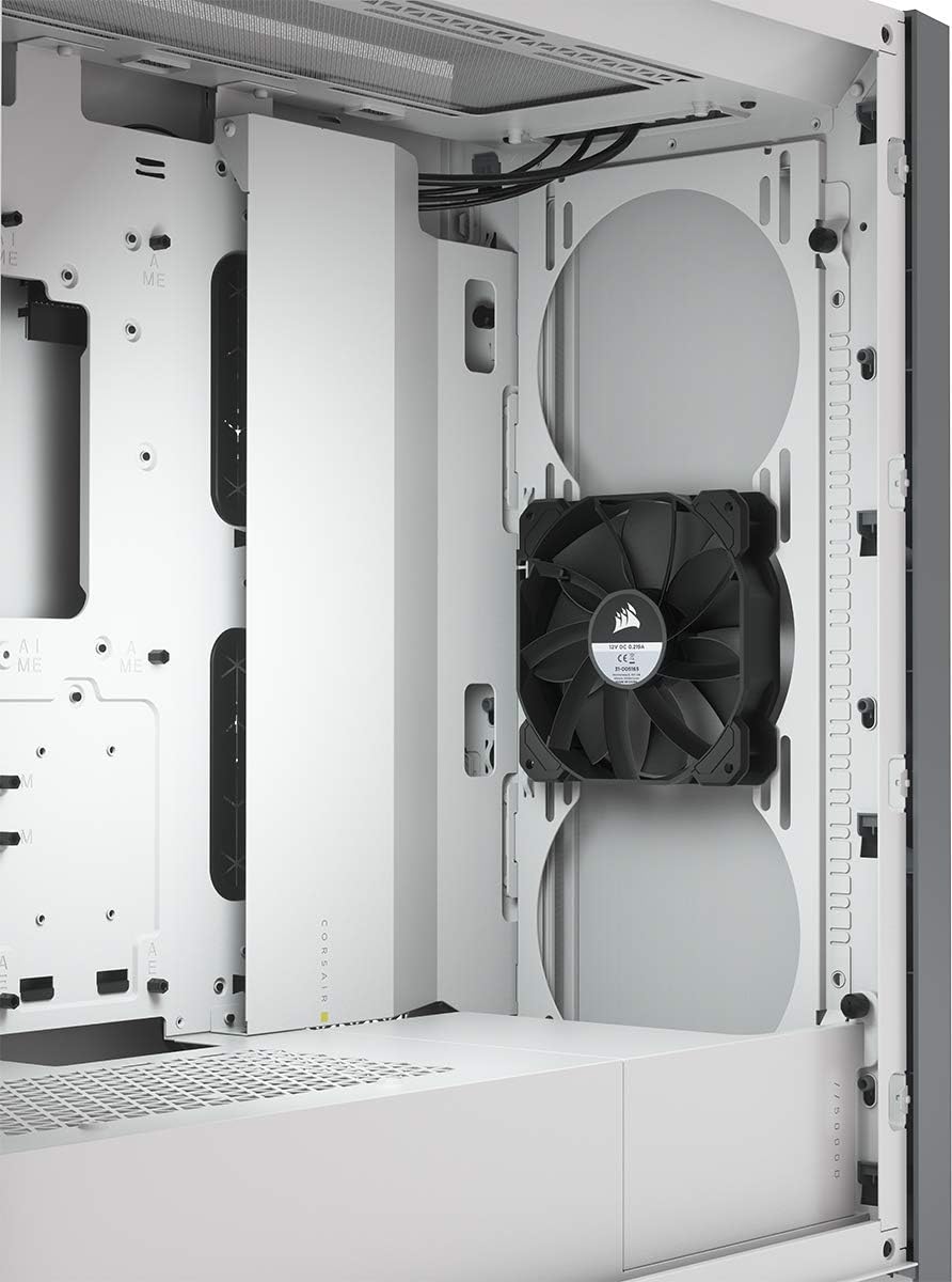 White Tempered Glass Mid-Tower ATX PC Case L613