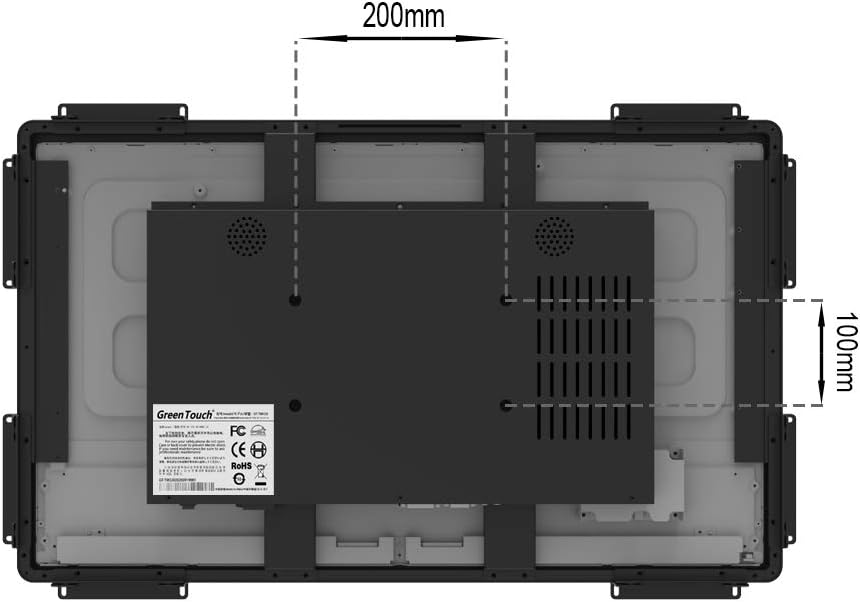 32 inch 10 Points PCAP Open Frame Touch Screen Monitor F746