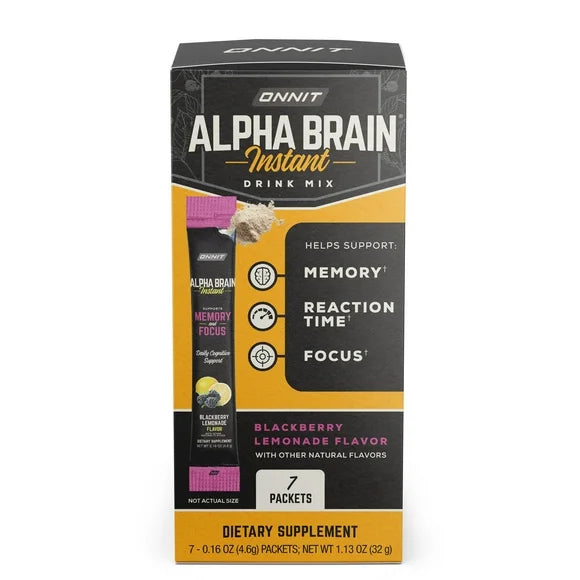 Blackberry Lemonade Nootropic Drink Mix 7 Ct E660