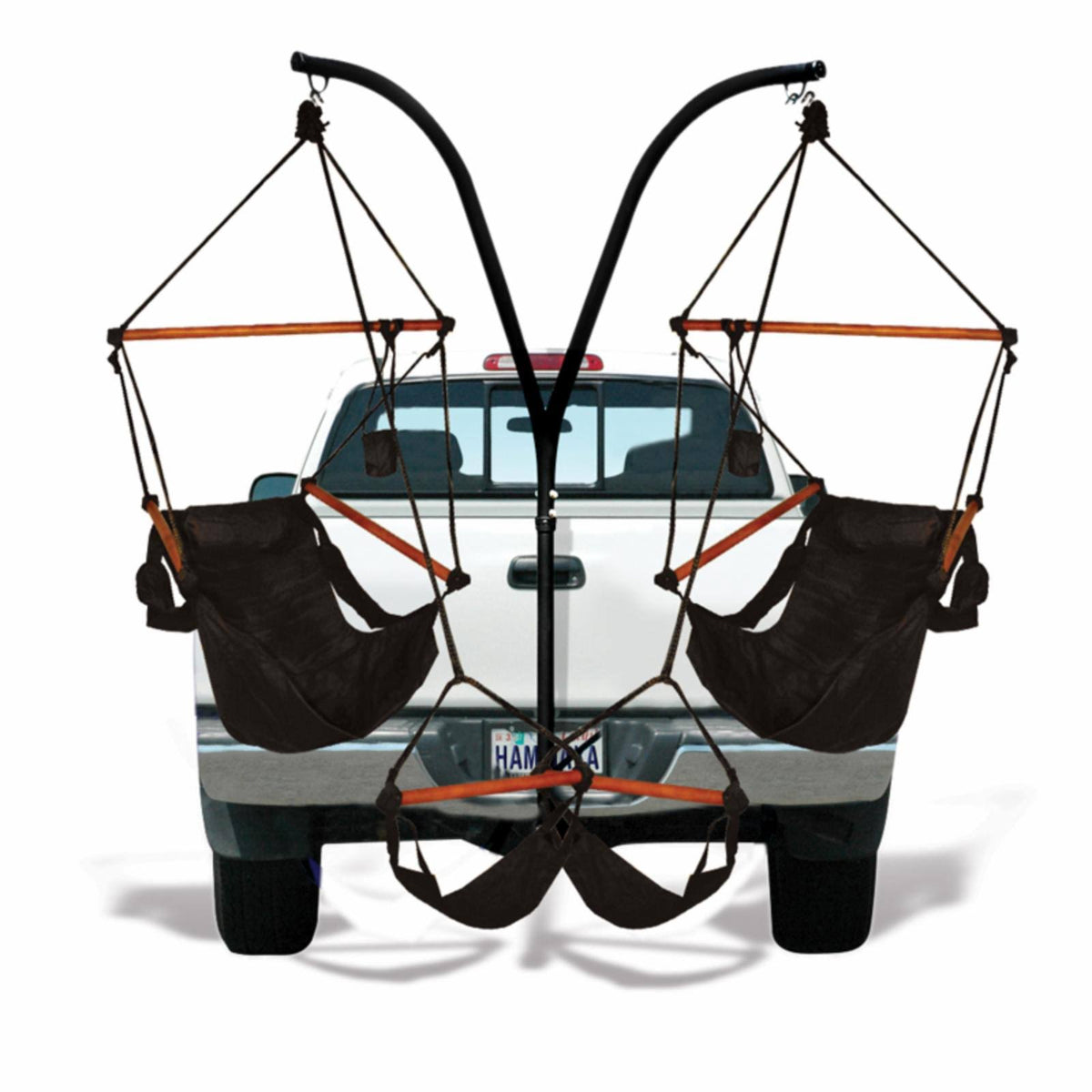 Trailer Hitch Stand with Jet Black Chairs Combo S80327