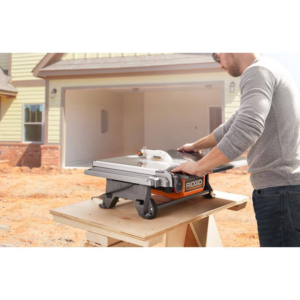 7 in. Tabletop Wet Tile Saw with Stand K62401