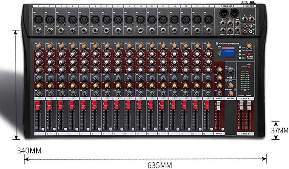 16-Channel Bluetooth Mixing Amplifier M38259