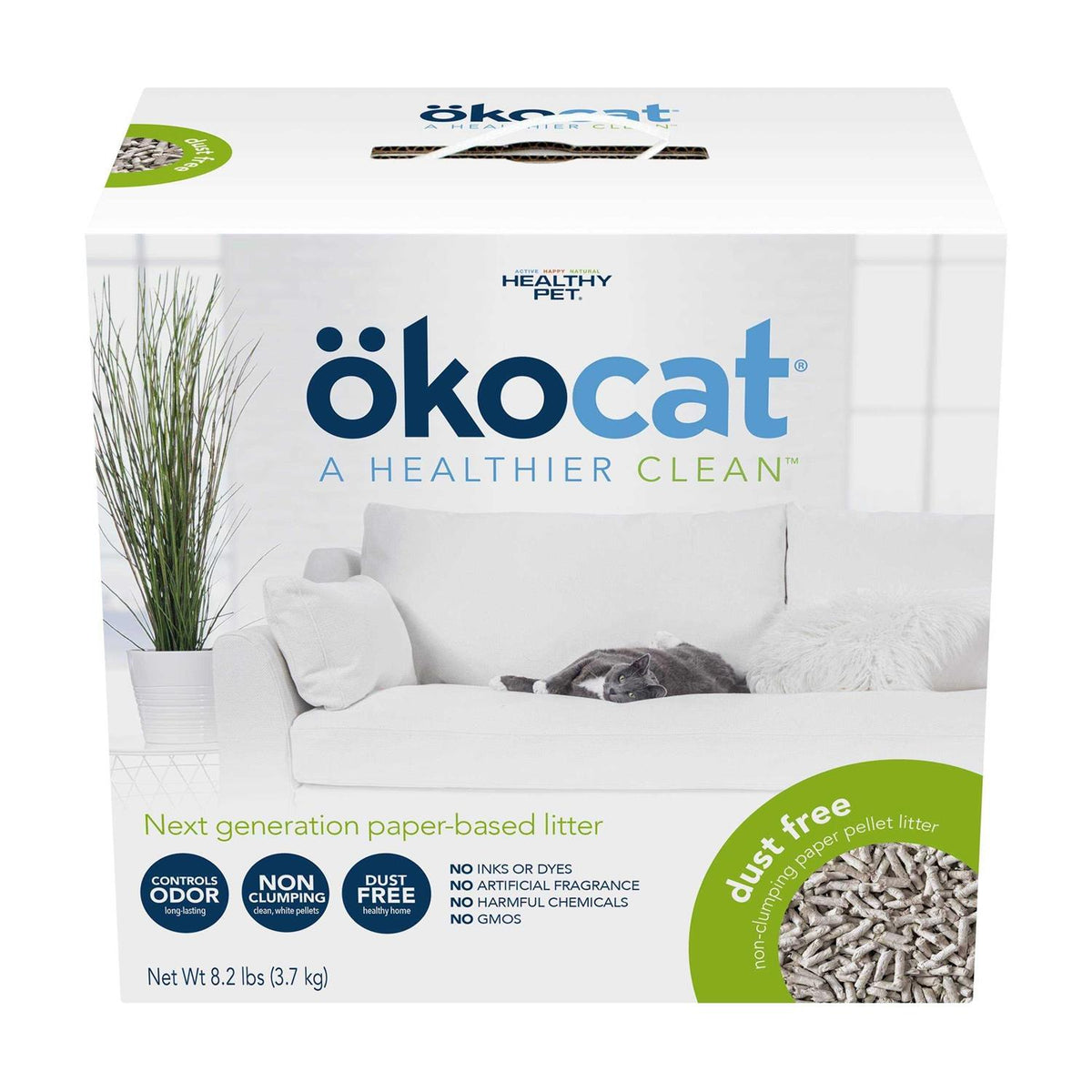 Natural Dust-Free Paper Cat Litter I89864