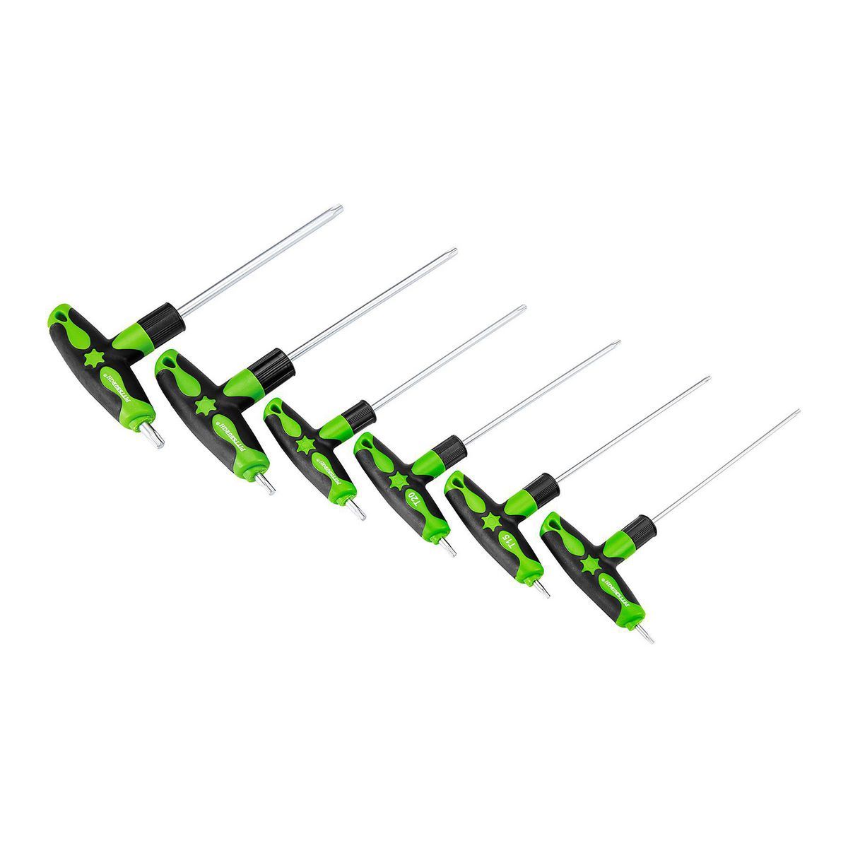 6 Piece Torx Offset T-Handle Hex Key Set J675664