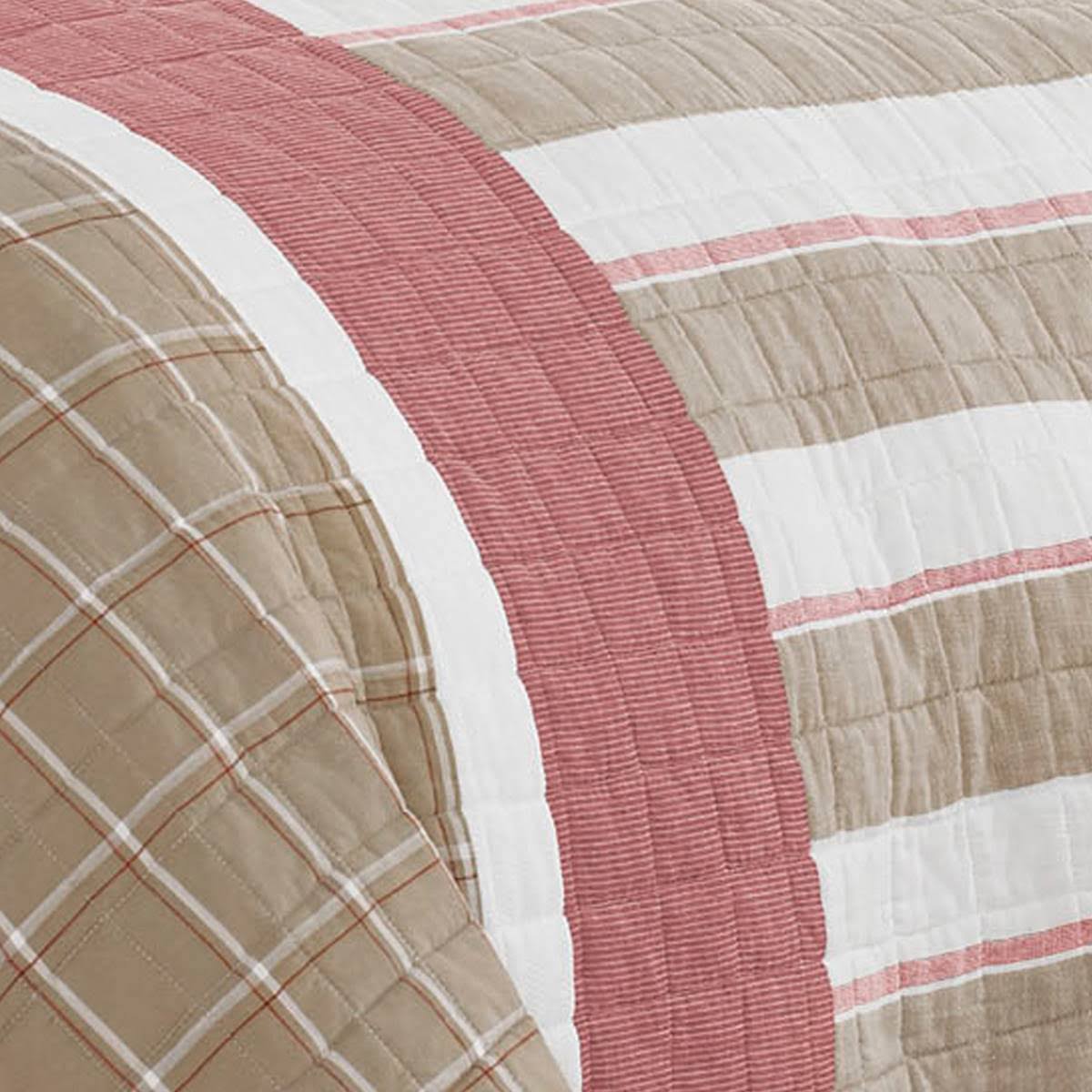Brown Twin Quilt Z4771