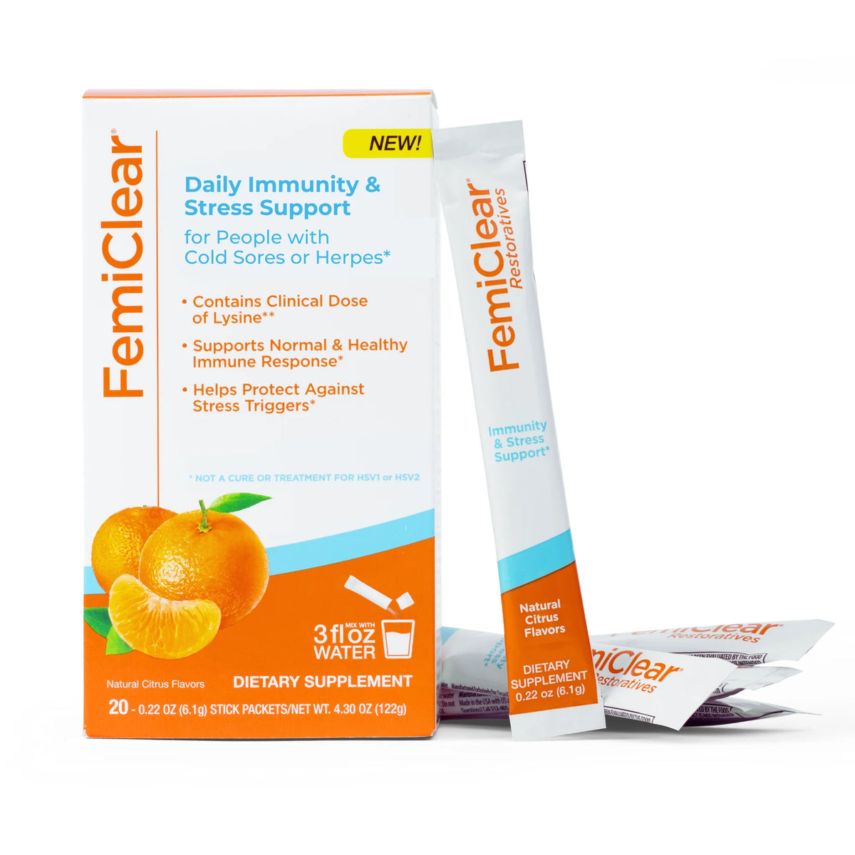 L-Lysine Dietary Supplement Drink Mix 20ct F12399