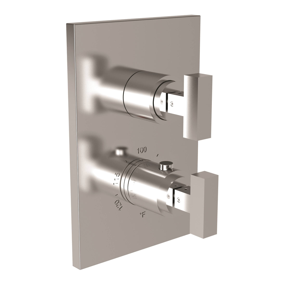 Square Thermostatic Trim Plate with Handle P9841