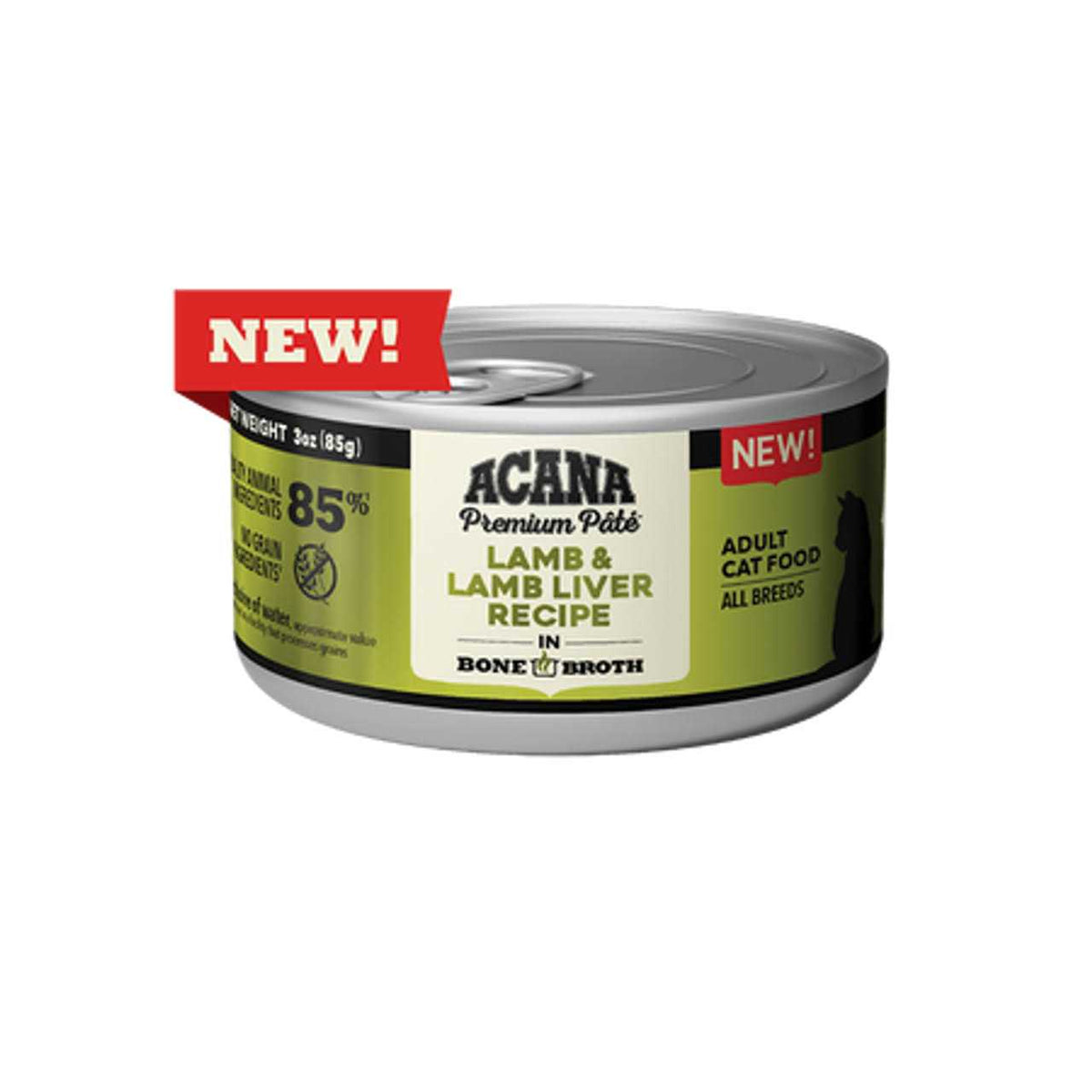 Lamb Liver Bone Broth Wet Cat Food T4686