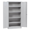 Steel Storage Cabinet 36x22W x 18x22D x 72x22H Gray B3888