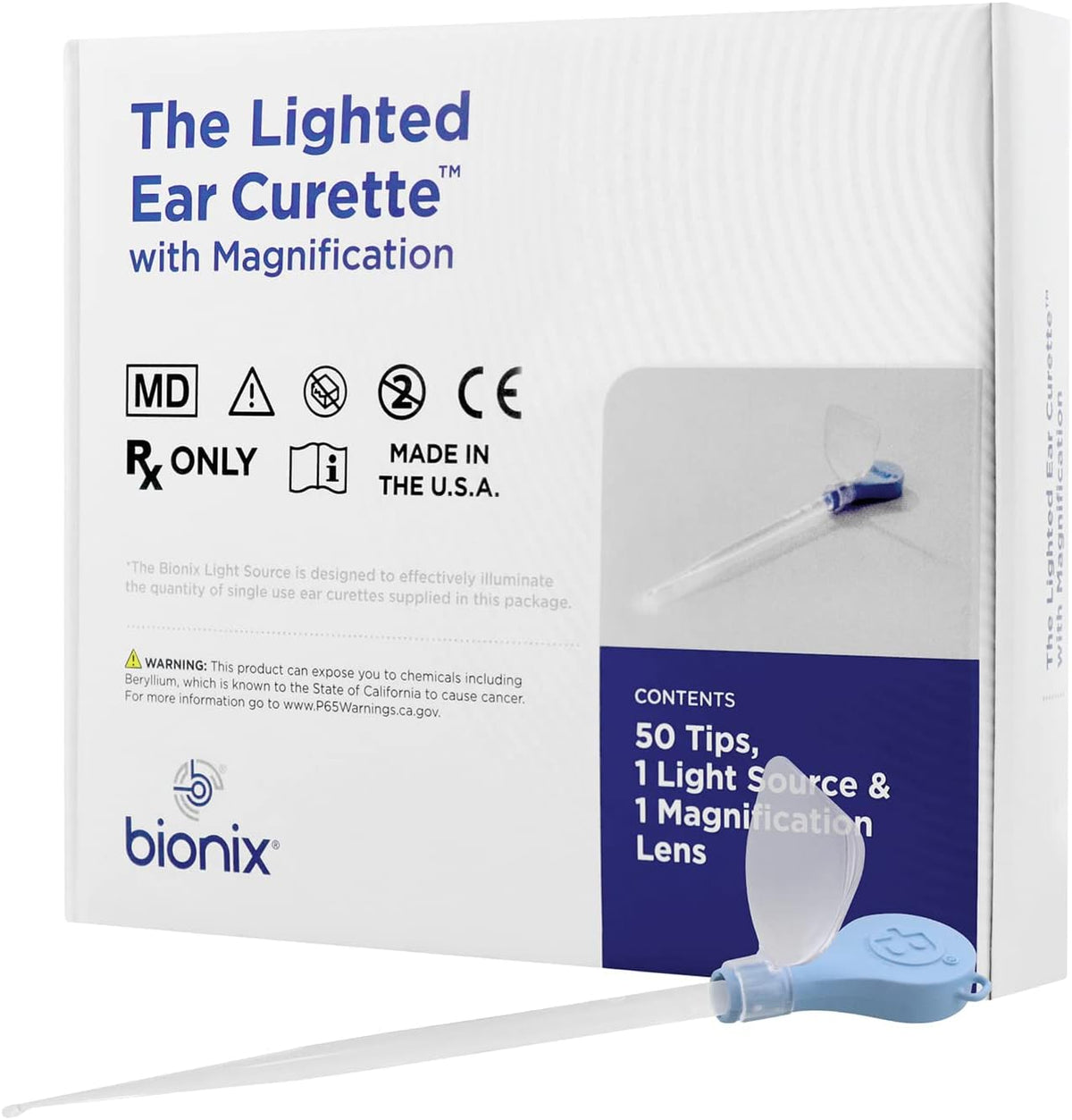 Lighted MicroLoop Ear Curette Tool, Single-Use (52 Count) Y356