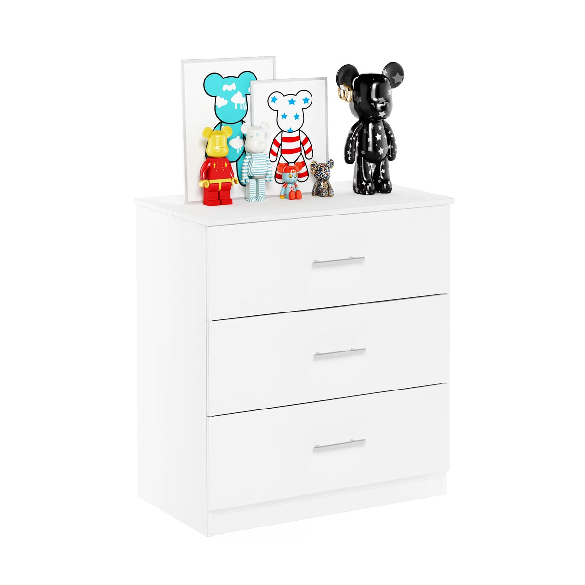 3-Drawer Dresser with Handle Y739
