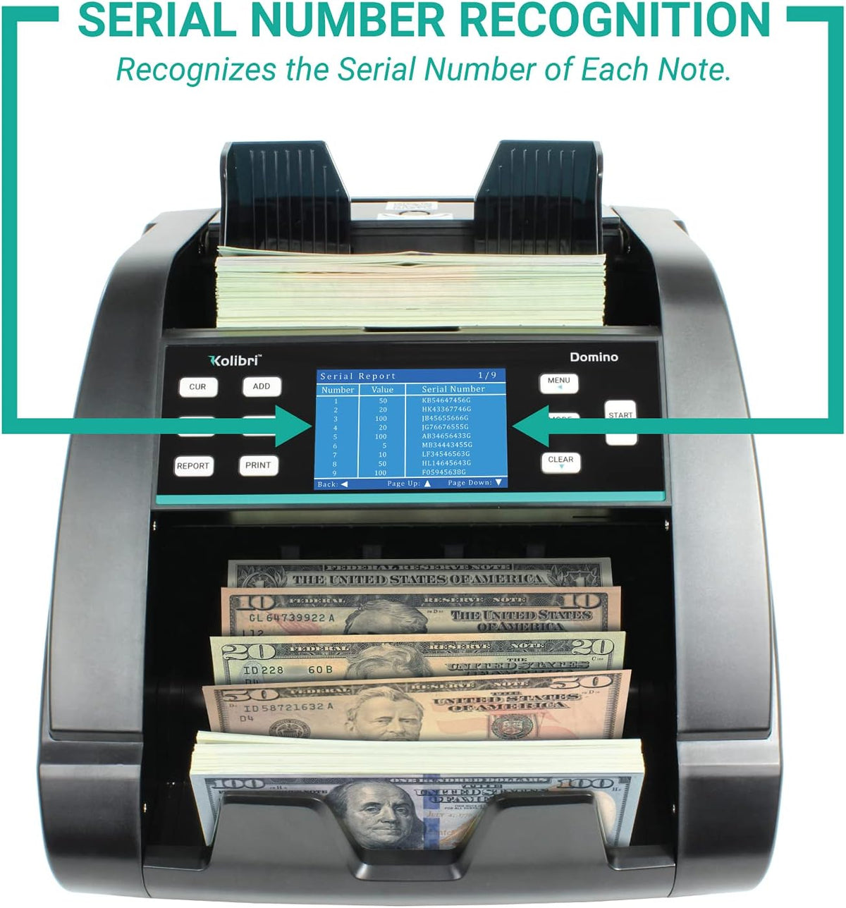 Money Counter Machine with Counterfeit Bill Detector Y774630