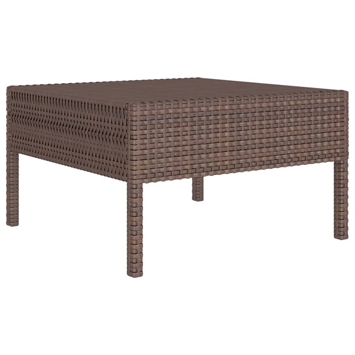 12 Piece Poly Rattan Sectional Outdoor Furniture Set S58480