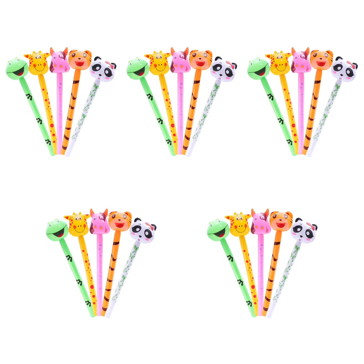 25 pcs Kids PVC Inflatable Animal Toy G2493
