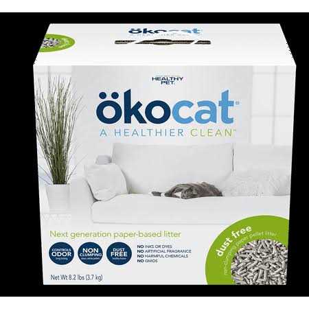 Natural Dust-Free Paper Cat Litter I89864