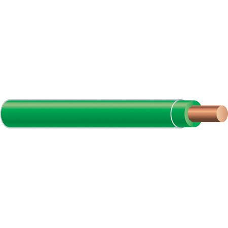 12 AWG 500Ft Green Solid THHN Copper Conductor I759217