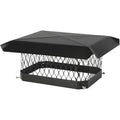 Black Galvanized Steel Chimney Cap N827742