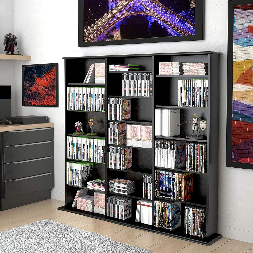 Black Wall Storage Cabinet N354