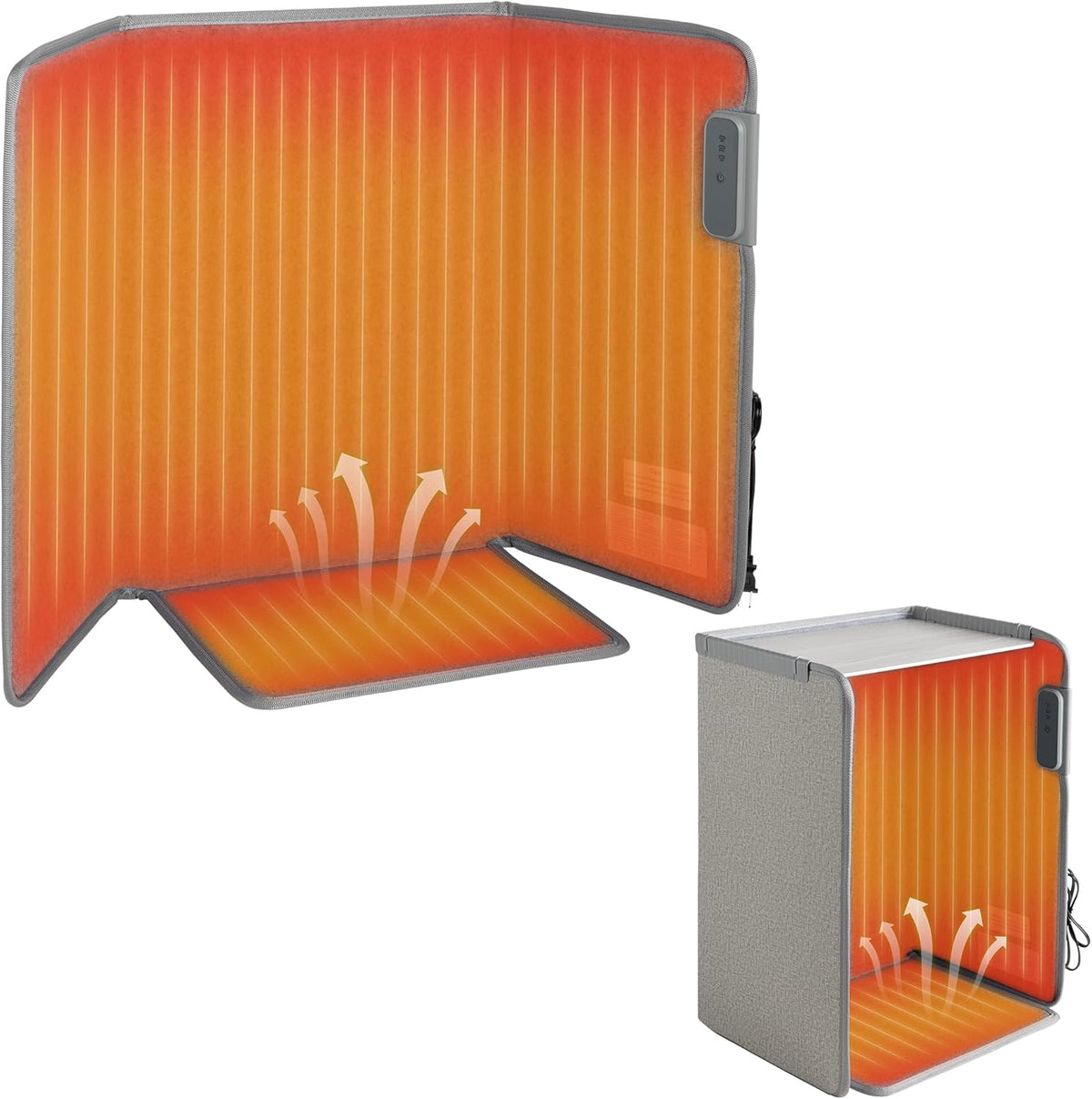 3 in 1 Space Heater with Heated Floor Mat & Side Table U629
