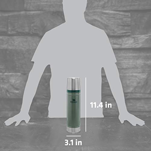Classic Vacuum Insulated Wide Mouth Bottle - BPA-Free 18/8 Stainless Steel Thermos - 1.5 QT H167