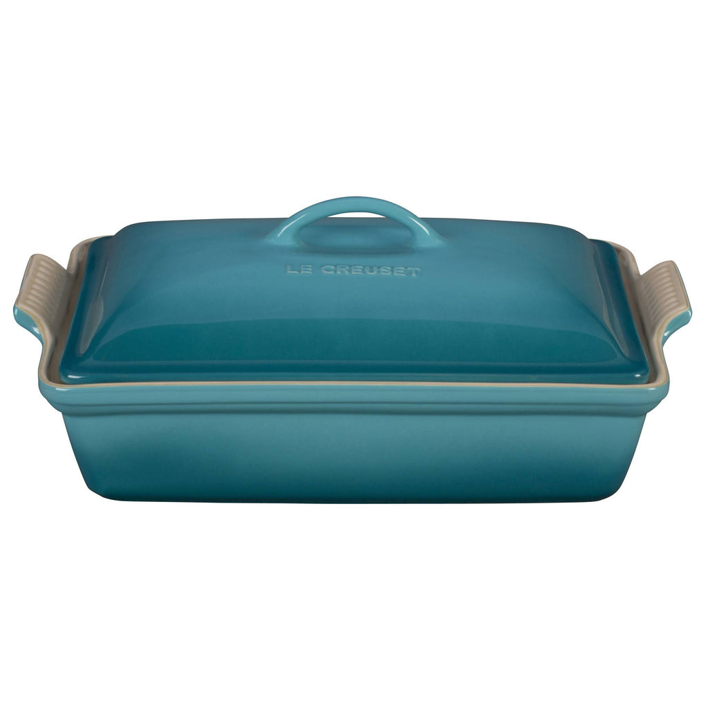 Heritage Stoneware Covered Rectangular Casserole, 4-Quart S37170