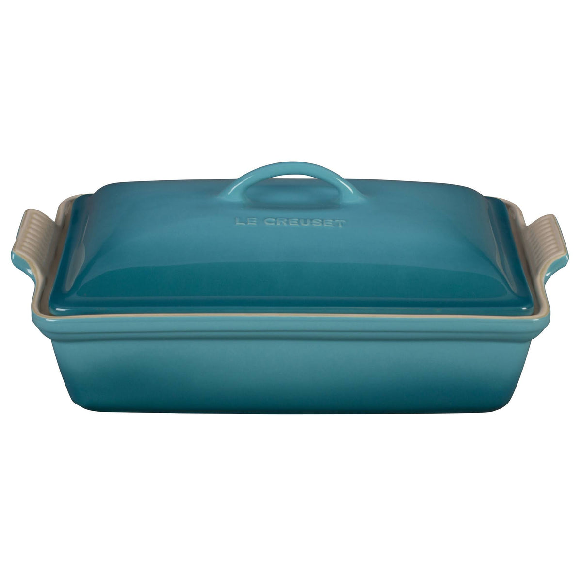 Heritage Stoneware Covered Rectangular Casserole, 4-Quart S37170