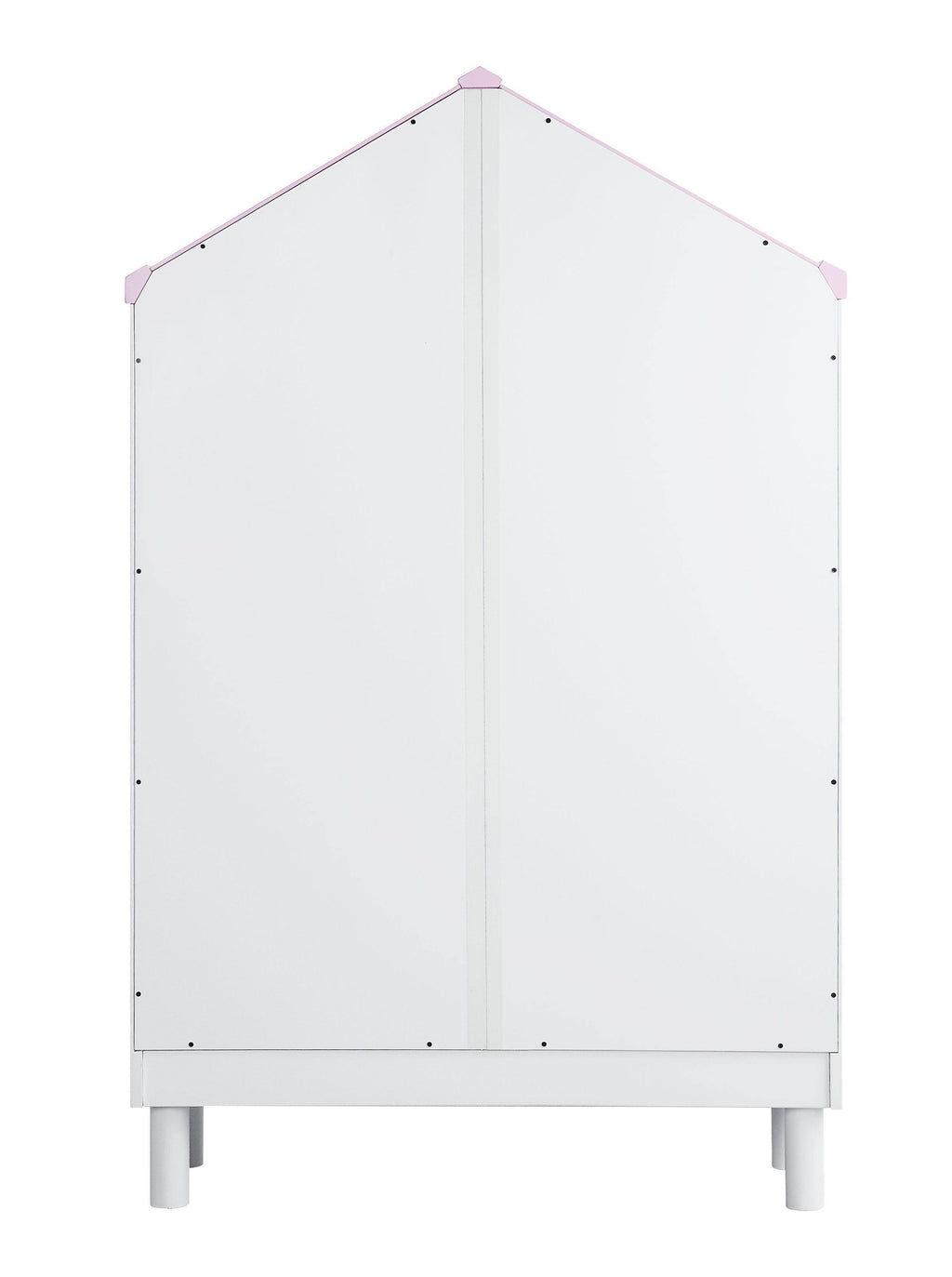 White Pink Wood Bookcase S439775