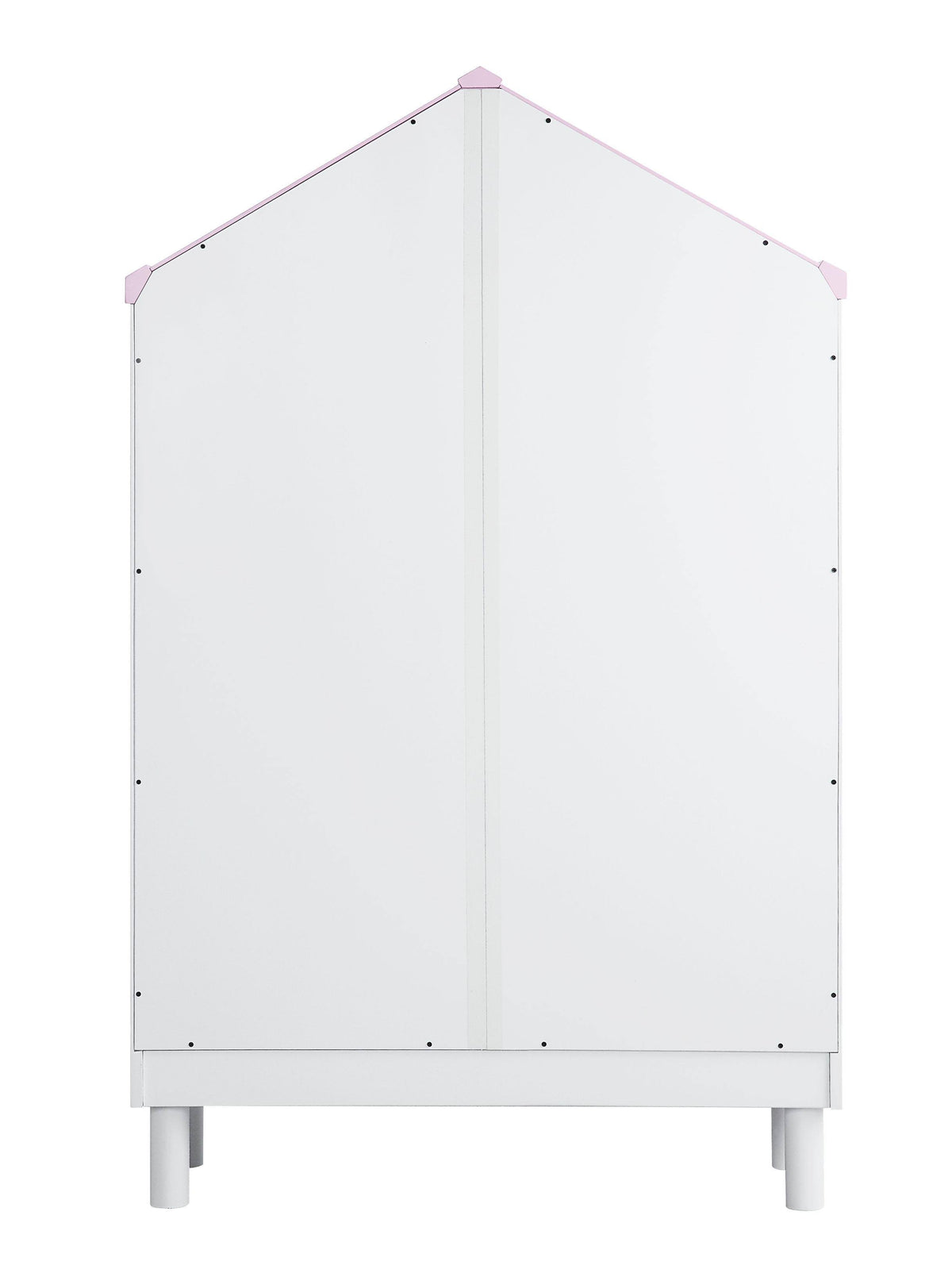White Pink Wood Bookcase S439775