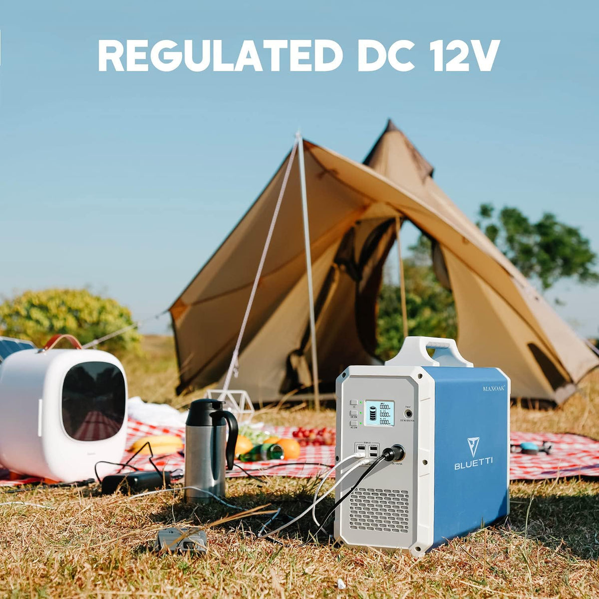 2400Wh Portable Power Station with 1000W AC Outlets J1940