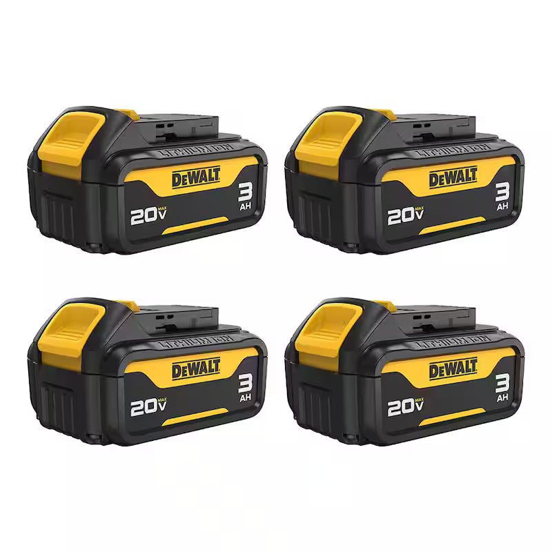 20-Volt 3.0 Ah Lithium-Ion Battery Pack (4-Pack) C11970