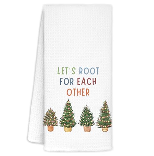 Christmas Tree Kitchen Towels 16x24 Inch S985