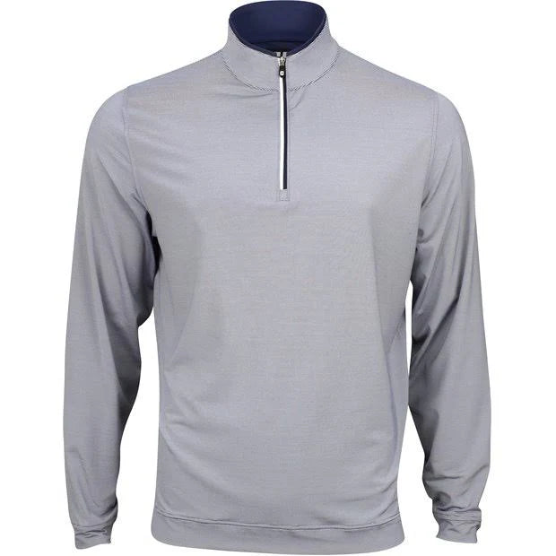 Men's Lightweight Striped Half Zip O182699