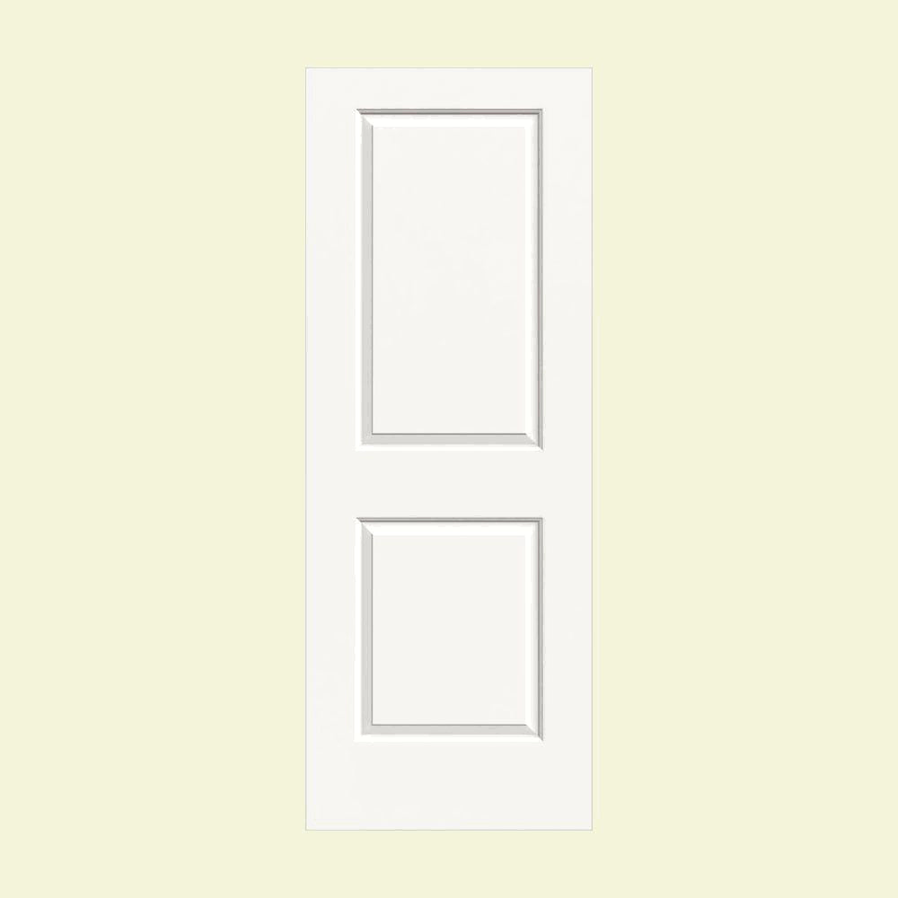 White Painted Solid Core Composite MDF Interior Door Slab N7577