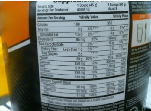 Chocolate Strawberry 100% Whey Protein Powder 1.78lbs P6869