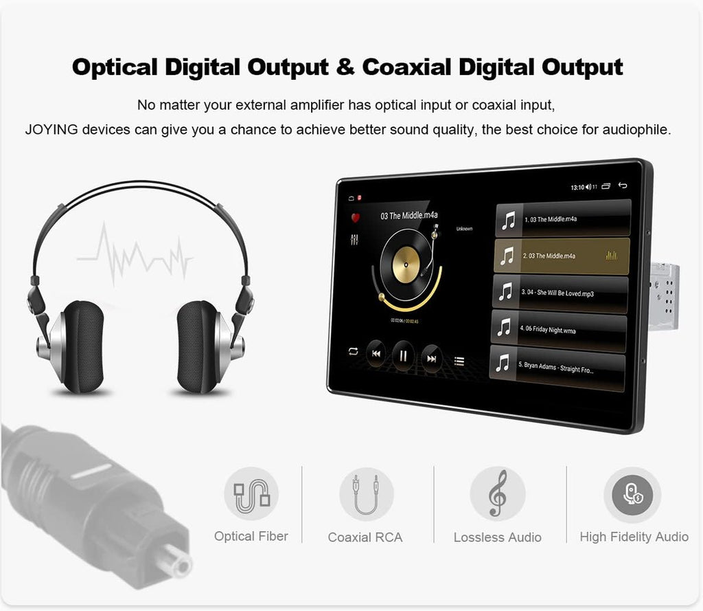 11.6 Inch Single Din Car Stereo Y417
