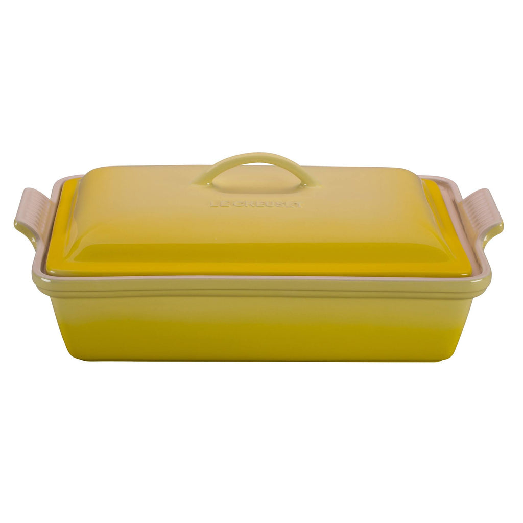 Heritage Stoneware Covered Rectangular Casserole, 4-Quart S37170