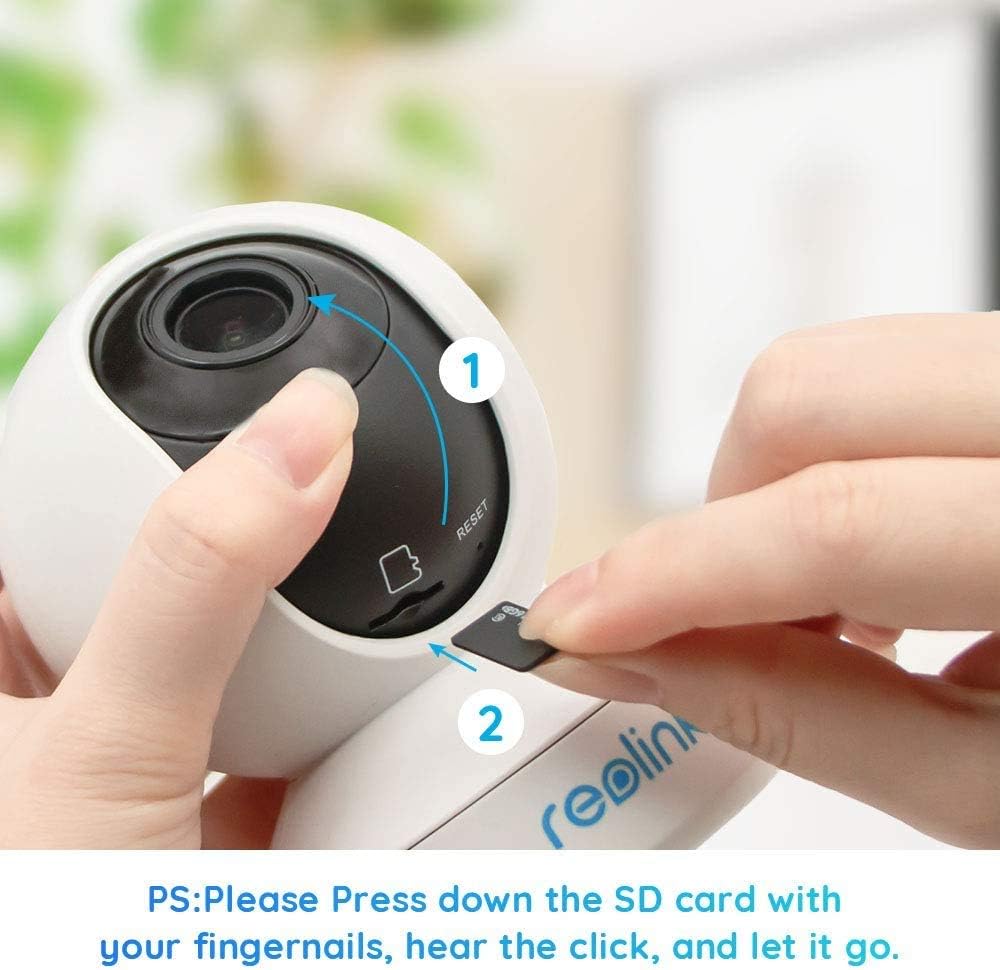 3MP HD Plug-in Indoor WiFi Security Camera, Pan Tilt, Night Vision, Pack of 2 K508