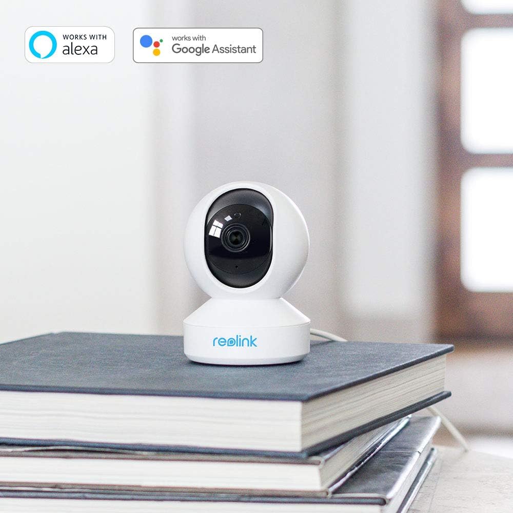 3MP HD Plug-in Indoor WiFi Security Camera, Pan Tilt, Night Vision, Pack of 2 K508