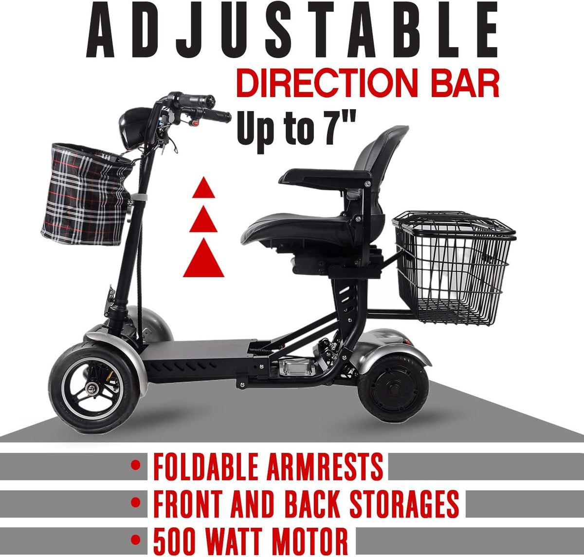 All Terrain 4 Wheel Mobility Scooter F2309
